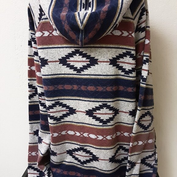Aztec print Hoodie by Brooklyn Cloth - Picture 2 of 8